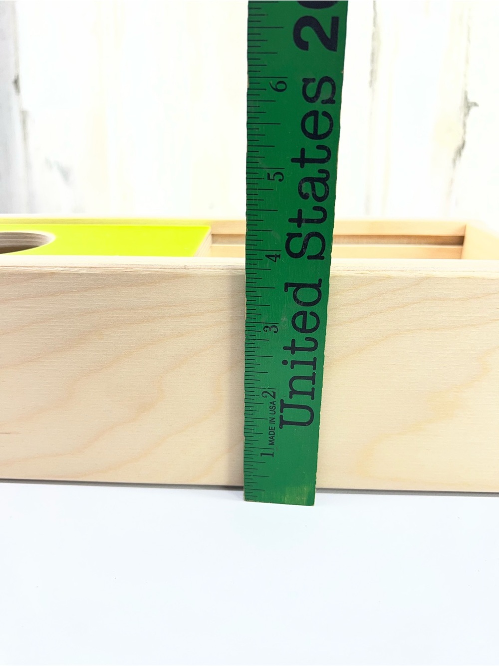 Lovevery Sliding Top Box & Ball Montessori Inspired Wooden Toy - Picture 5 of 6
